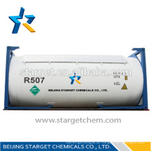Melhor qualidade HFC mistura melhor gás refrigerante venda r507